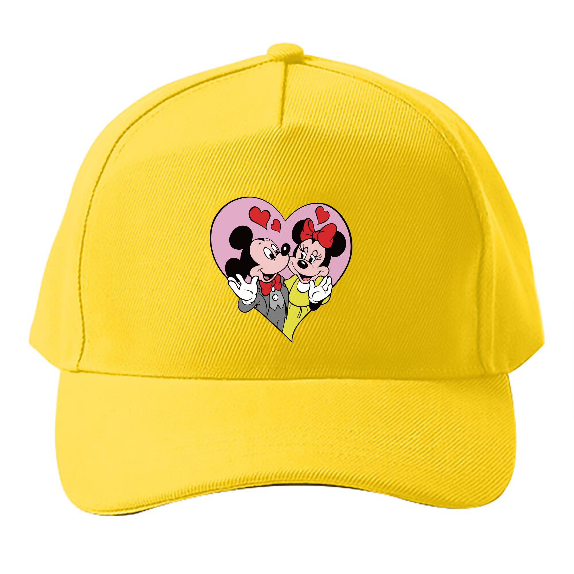 （画像用） ミッキーマウス Mickey Mouse ベースボールキャップ 綿100％ 男女兼用 帽子 スポーツ